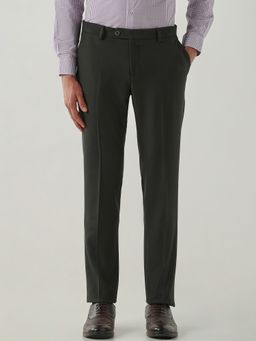 Reid & Taylor - Men Tailored Fit Green Trouser