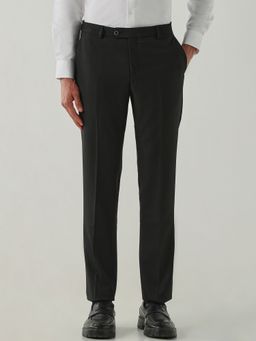 Reid & Taylor - Men Tailored Fit Black Trouser
