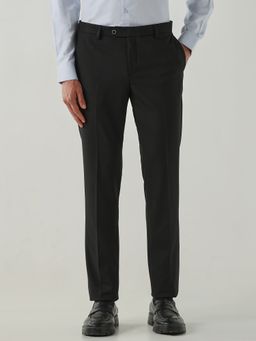 Reid & Taylor - Men Tailored Fit Black Trouser
