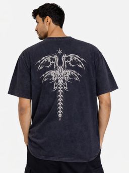 IZF - Blue Acid Wash Men T-Shirt