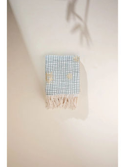 Freedom Tree - Brahmakamal Cotton Lunar Gold Sofa Throw