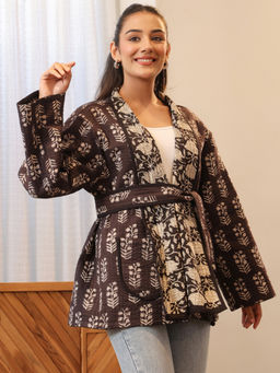 Jaipur Morni - Mayfair Quilted Reversible Jacket With Belt