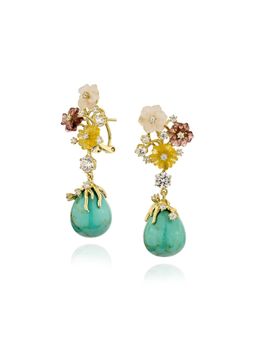 MISS JO - Multi-Color Imperial Glamour Dangler Earrings