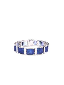 MISS JO - Blue Mystic Grove Silver Bracelet