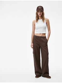 Koton - Sleeveless Top - White