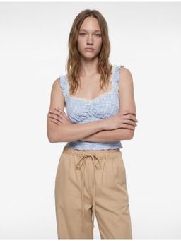 Koton - Crop Top - Blue