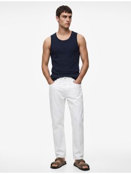 Koton - Slim Fit Tank Top - Navy Blue