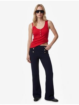 Koton - Flared Jegging - Navy Blue