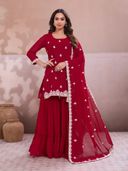 Red color option, Currently selected