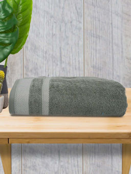 Athom Living - Premium Cotton Large Bath Towel Grey