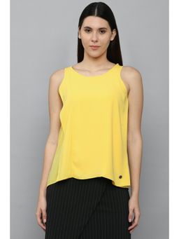 Allen Solly - Yellow Solid Top