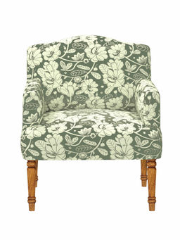 Chumbak - Nawaab Arm Chair - Green Garden