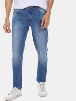 U.S. POLO ASSN. - Slim Tapered Fit Washed Jeans