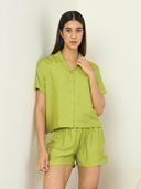 Green color option, Sold out, Currently selected