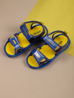 Kidsville - Official Batman Printed Blue Sandals for Boys