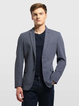 Arrow - Mens Zero Calorie Slim Fit Heathered Blue Blazer