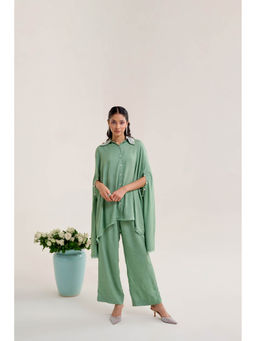 Siyona by Ankurita - Green Bela Co-Ord (Set of 2)