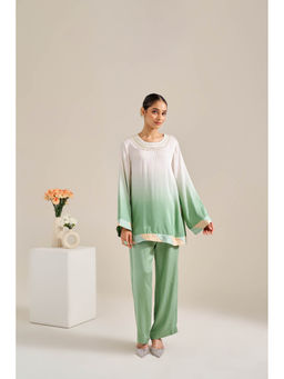 Siyona by Ankurita - Green Champa Co-Ord (Set of 2)