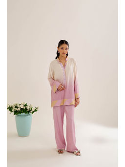 Siyona by Ankurita - Purple Chui Mui Co-Ord (Set of 2)