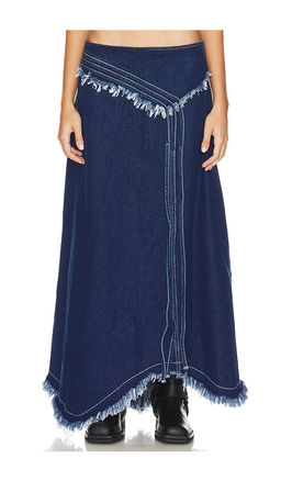LIONESS - Mademe Denim Skirt