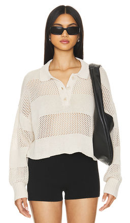 L SPACE - Rugby Sweater