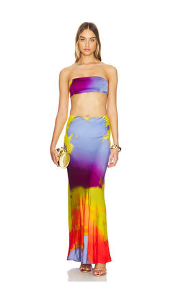 Mirae - Leo Maxi Skirt Set