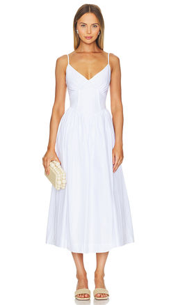 Nicholas - Becker Princess Waist Midi Dress