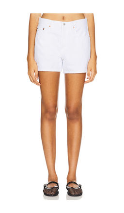 RE DONE - Mid Rise Boy Short