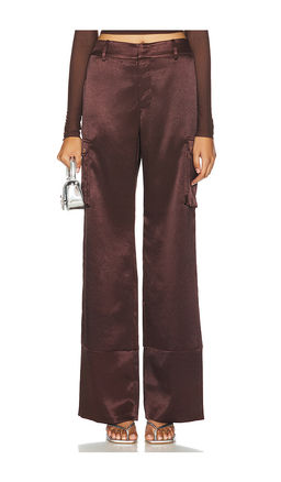 Ser.O.Ya - Galia Satin Cargo Pant