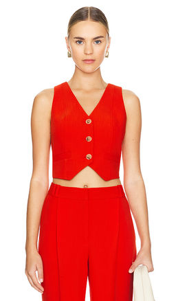 Shona Joy - Irena Tailored Fitted Vest