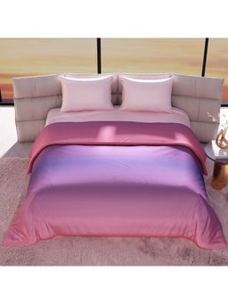 Stoa Paris - Skies Of Paris Sundowner Affair 300 Tc Satin Printed King Comforter