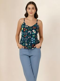 Gahan - Women Stylish Pure Cambric Cotton Printed Tunic - Multi-Color