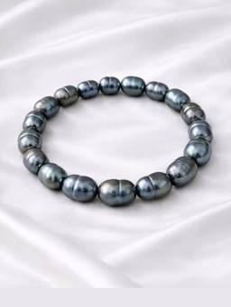 AIRO JEWELRY - Baroque Blue Tahiti Pearl Bracelet