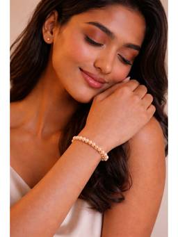 AIRO JEWELRY - Yellow Fuji Lava Pearl Bracelet