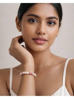 AIRO JEWELRY - Multi Colour Kyoto Blossom Pearl Bracelet