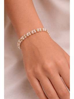 AIRO JEWELRY - Milk White Pearl Bracelet