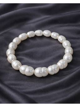AIRO JEWELRY - Baroque White Tahiti Pearl Bracelet