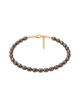 AIRO JEWELRY - Brown Caramel Pearl Bracelet