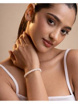 AIRO JEWELRY - White Zen White Pearl Bracelet