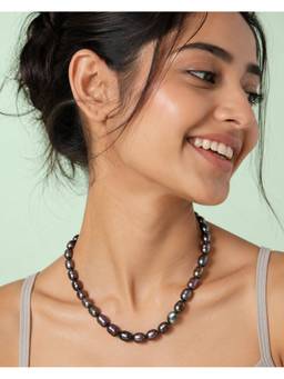 AIRO JEWELRY - Baroque Multi Colour Tahiti Pearl Necklace