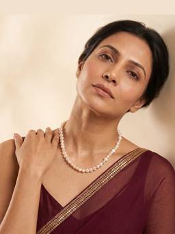 AIRO JEWELRY - White Signature Kobe Pearl Necklace