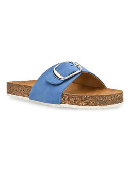 ROCIA - By Regal Blue Women Casual Flat Sliders