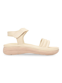 ROCIA - By Regal Cream Women Casual Sandals