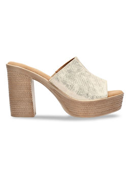 ROCIA - By Regal Gold Women High Block Heels