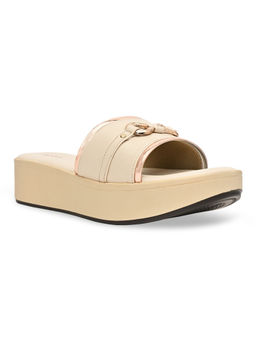 ROCIA - By Regal Beige Women Casual Sandals