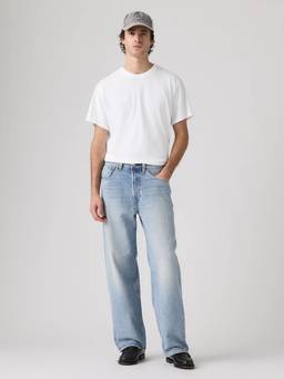 Levi's - Men 501 Light Blue Loose Jeans