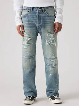 Levi's - Men 501 Blue Loose Jeans