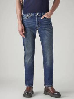 Levi's - Men 511 Blue Slim Fit Mid Rise Jeans