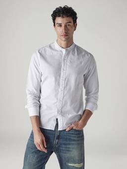 Levi's - Men White Solid/Plain Shirt