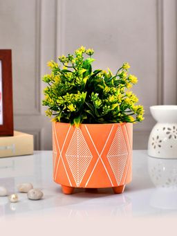Tayhaa - Orange Ceramic Planter